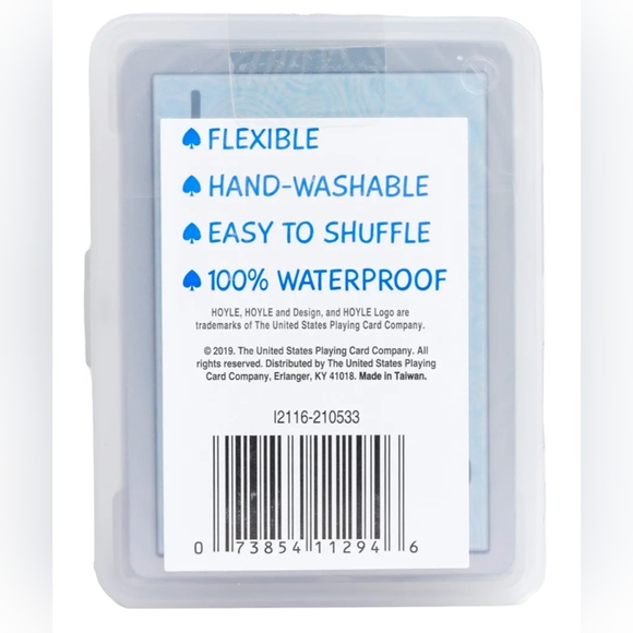 Hoyle Waterproof Playing Cards - Picture 3 of 3